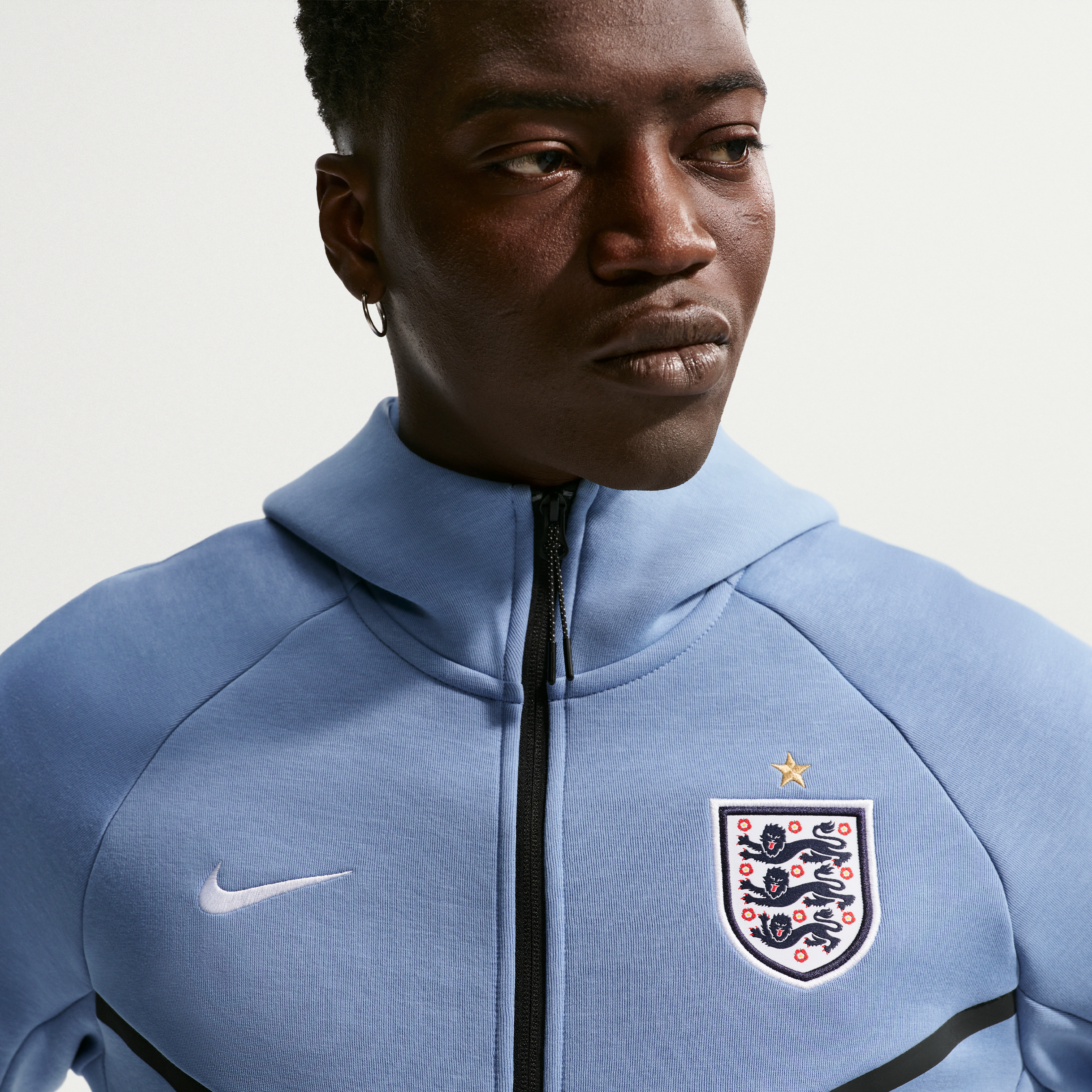 Nike England Tech Fleece Windrunner Men's Nike Soccer Full-Zip